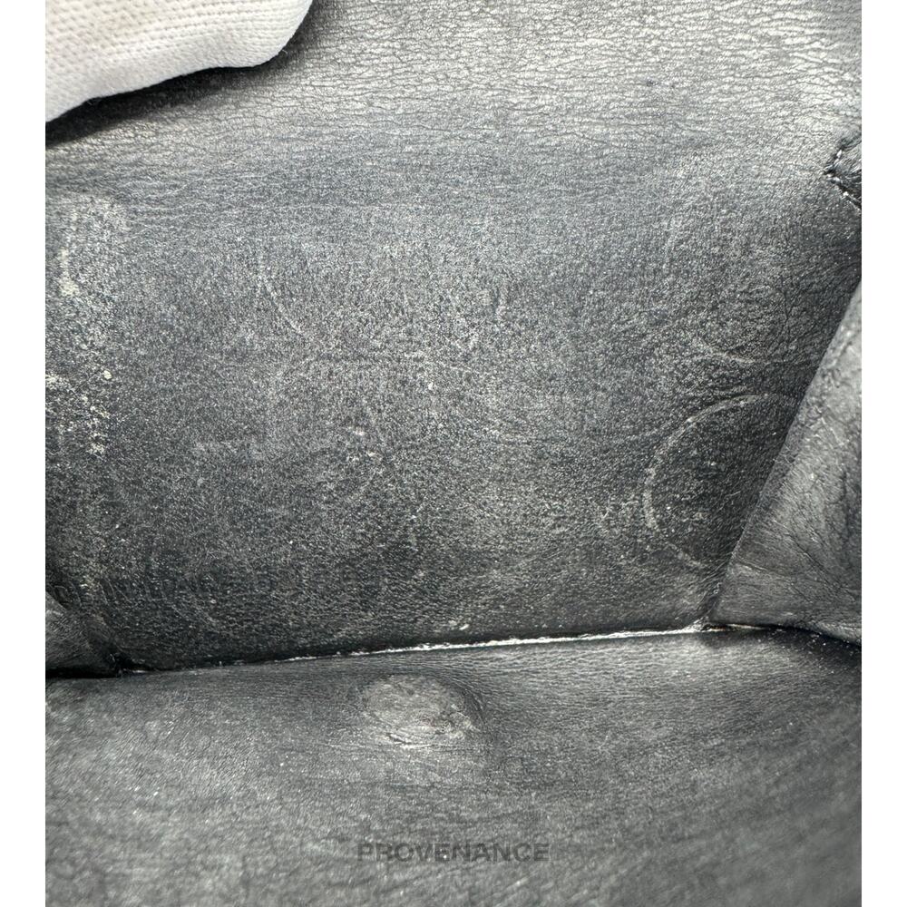 🔴 Balenciaga Logo Trifold Wallet - White Leather - Picture 9 of 9